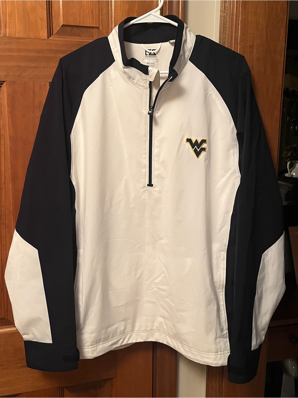 NWT Cutter & Buck WVU Mountaineers WeatherTec Jacket Size L
